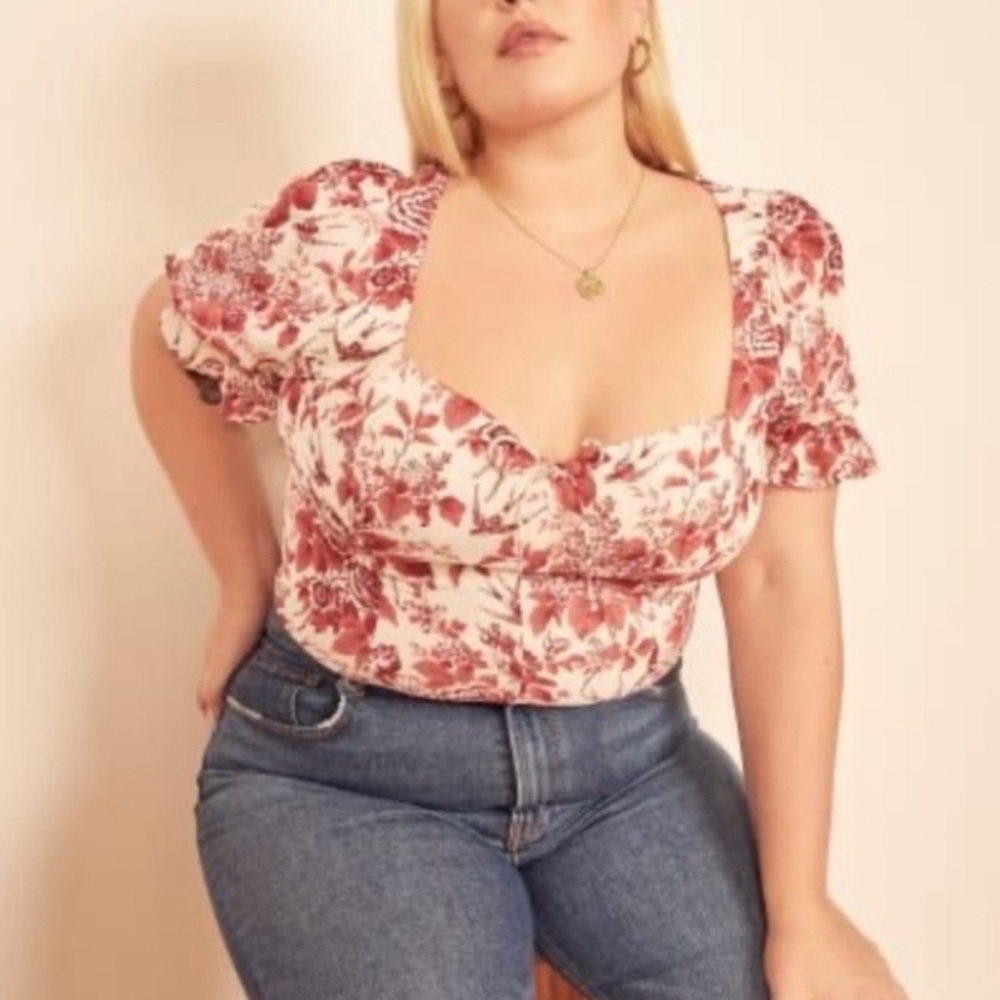 NWT Reformation Delevan Top